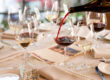 Wine being poured