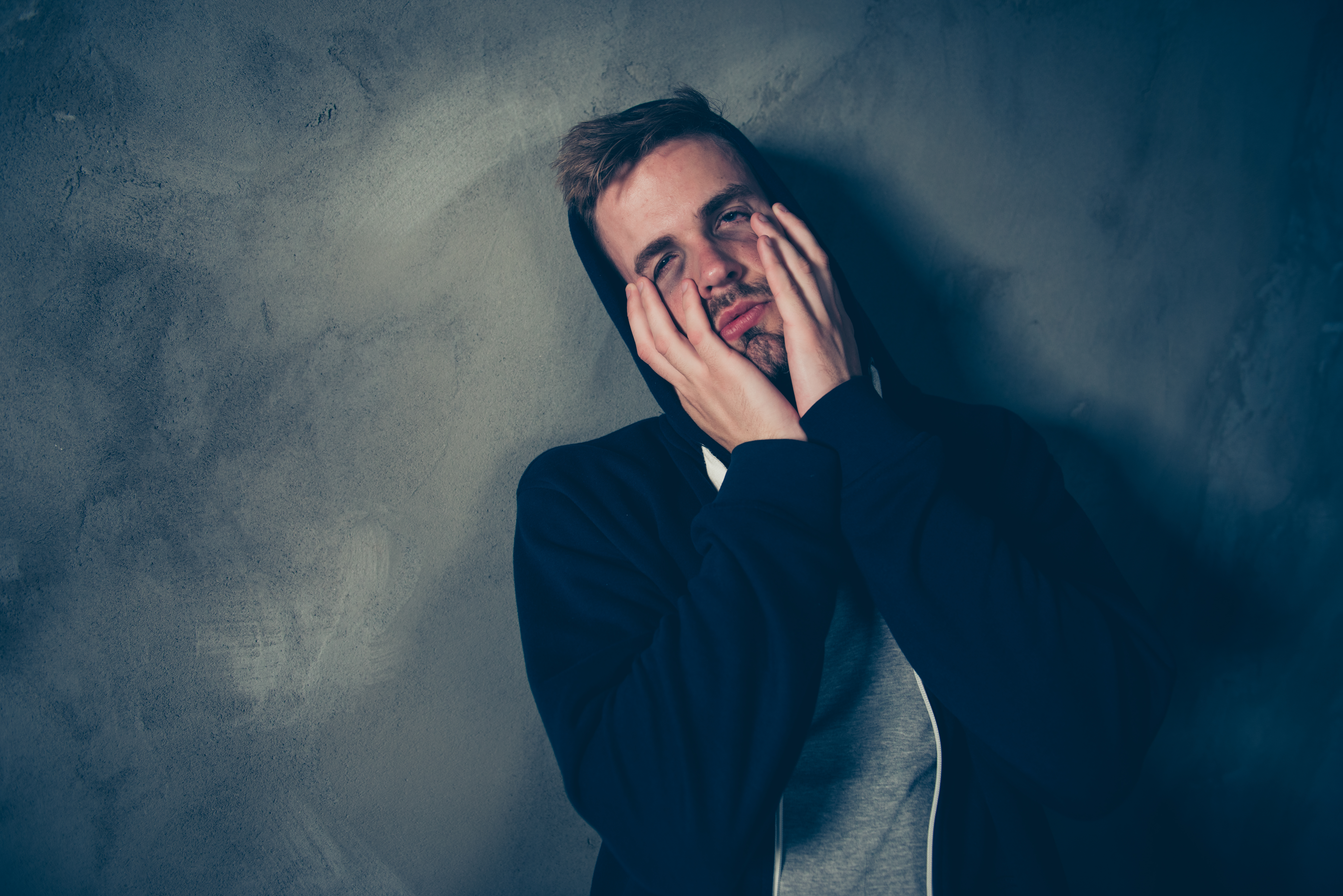 Young person having self medicated with ketamine