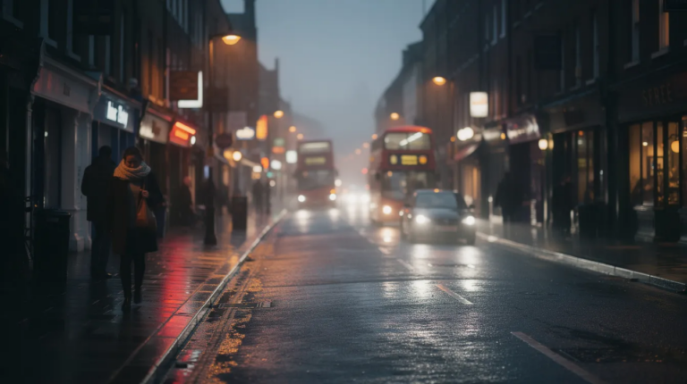 Cold dark night
