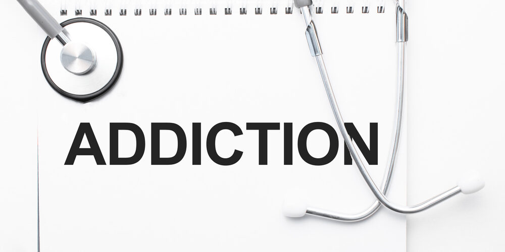 Grey,Stethoscope,And,Paper,Plate,With,A,Sheet,Of,White Addiction Stats