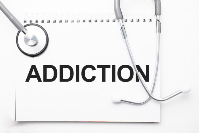 Grey,Stethoscope,And,Paper,Plate,With,A,Sheet,Of,White Addiction Stats